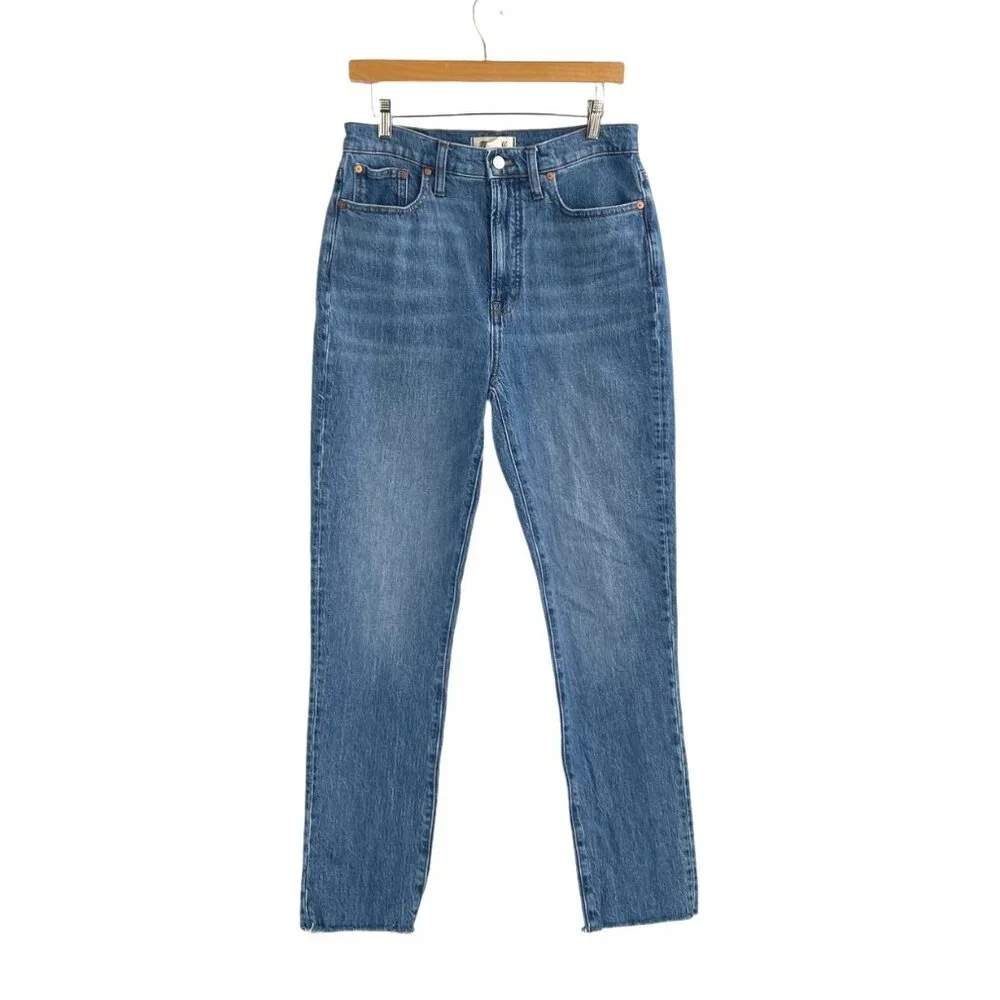 Madewell Womens Size 28T The Perfect Vintage Jeans Fair Trade Denim High Waist - Picture 1 of 11